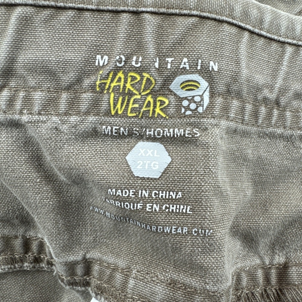 Mountain Hardwear Cargo Shorts Mens XXL Beige Utility w/Belt 11" Outdoors READ - Picture 6 of 11